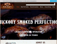 Tablet Screenshot of bennetts-bbq.com